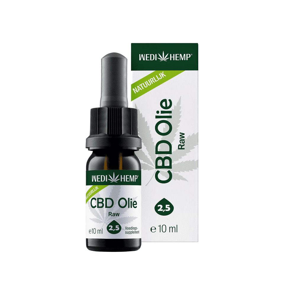 Huile CBD Wedihemp Raw 2,5 %